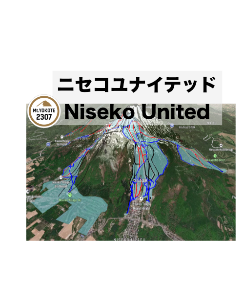 Niseko United - Japan Ski Resorts Map